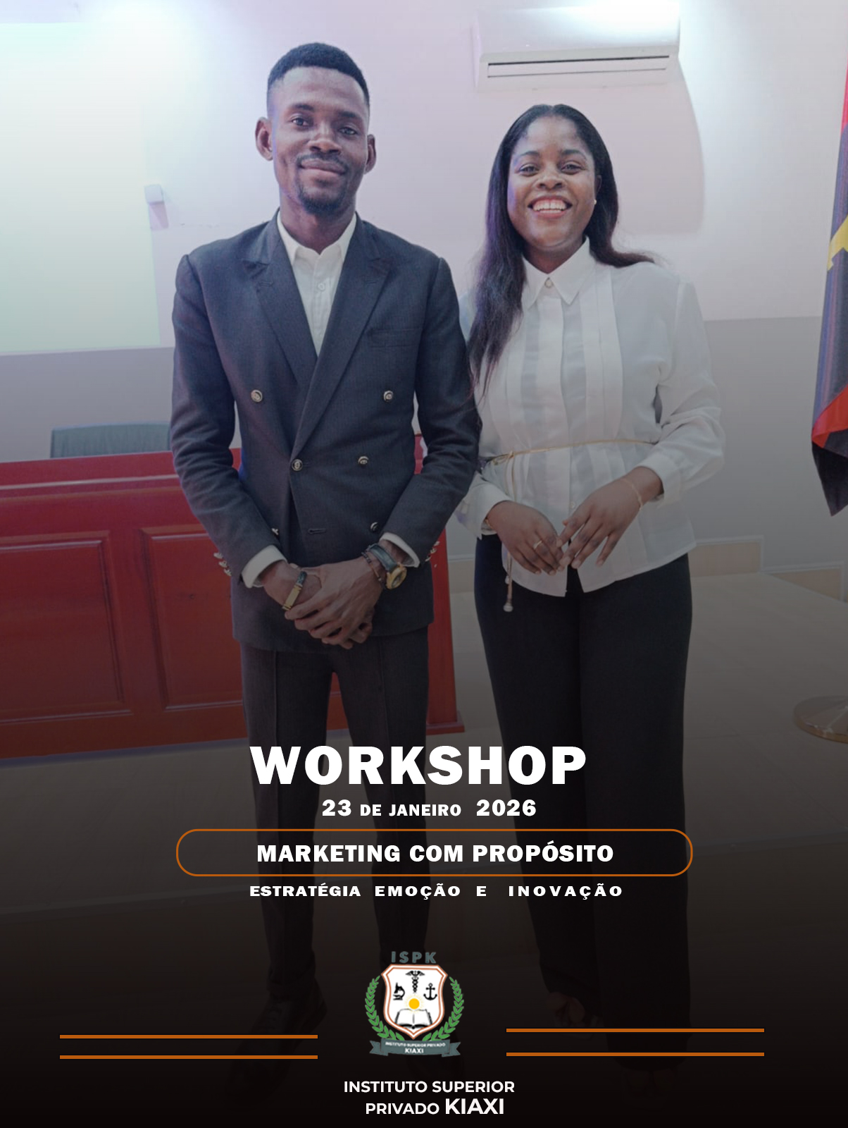 Workshop “Marketing com Propósito” sob o lema “Estratégia, Emoção e Inovação”  23 de Janeiro de 2026