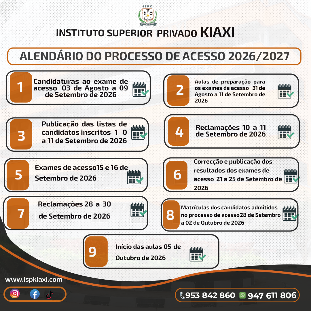 INSCRIÇÕES ABERTAS